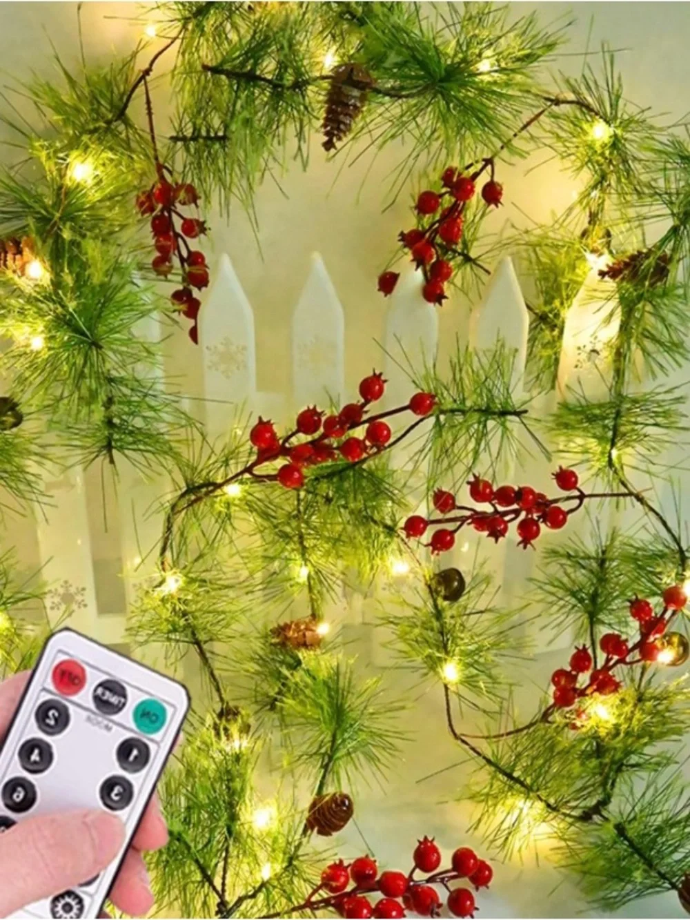 Christmas garland for around your stairs or window